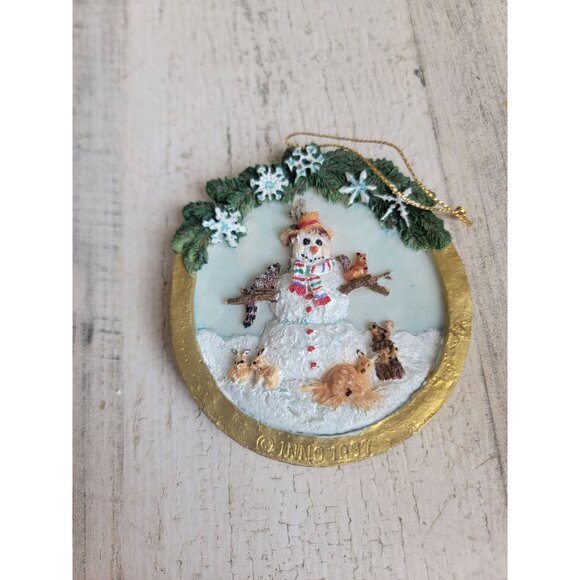 Inno 1997 chipmunk flip snowman ornament Xmas - Picture 4 of 7